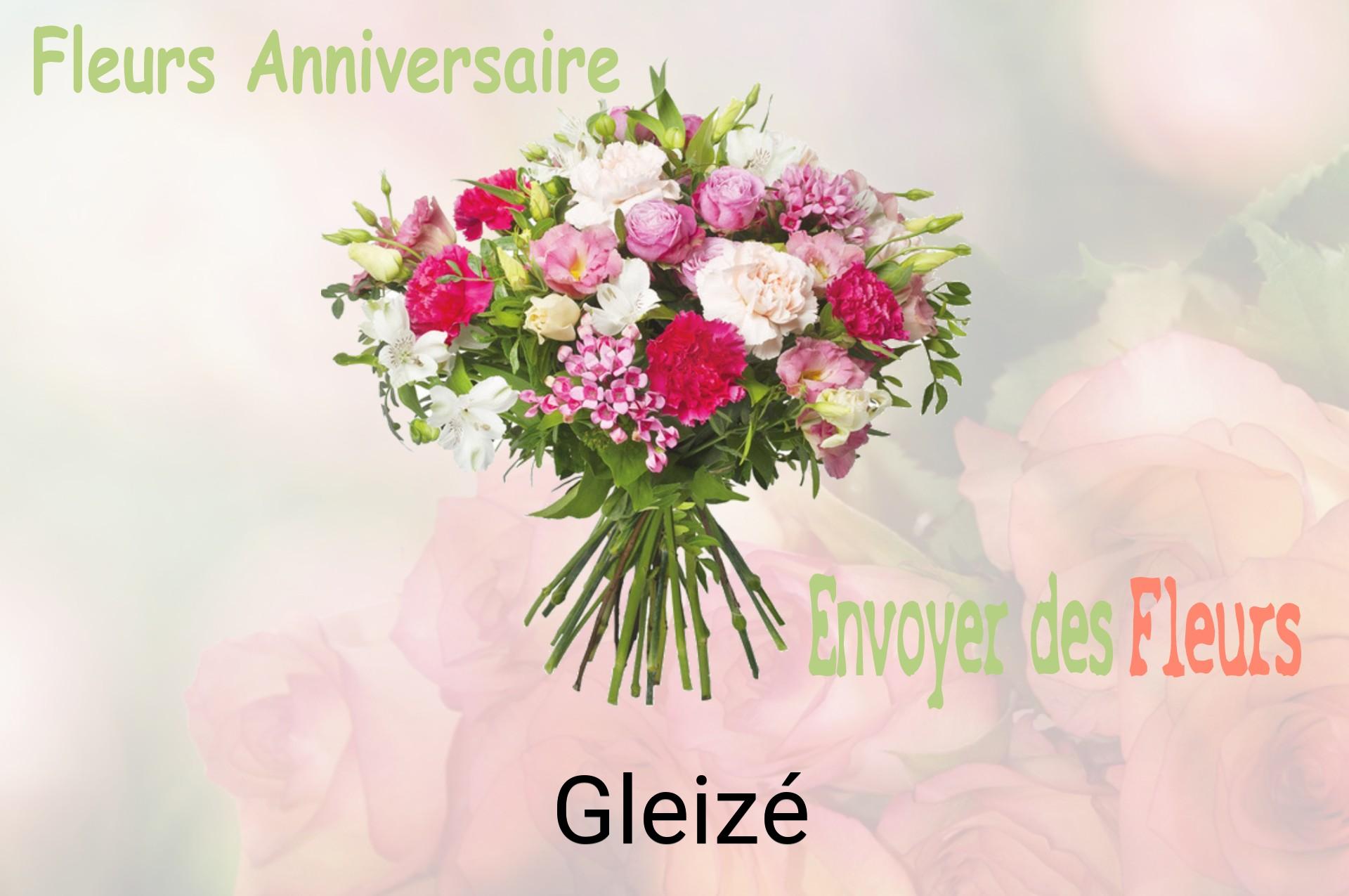 Bouquet de fleurs d’anniversaire livré à Gleizé